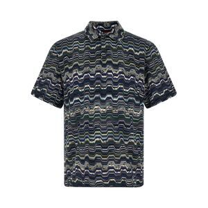 Missoni Men Zigzag Polo Shirt